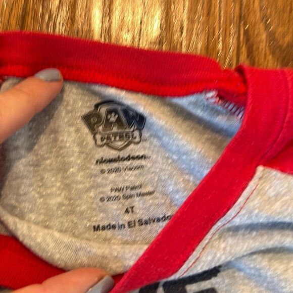 Boys 5t- 6 pajama holiday shirt bundle Roller Rabbit Pokemon Paw Patrol - Picture 6 of 12